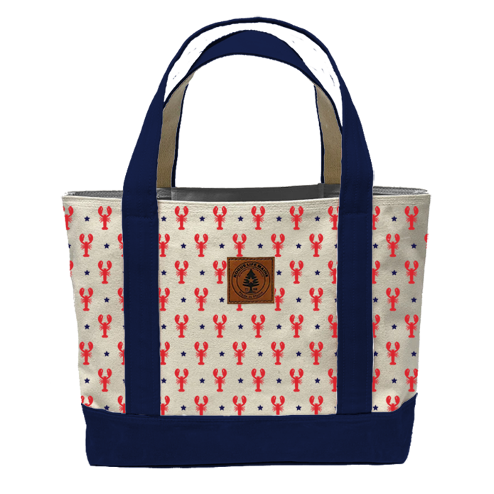 All Over Lobsters Large Tote
