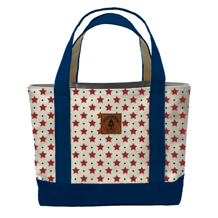 All Over Stars Large Tote