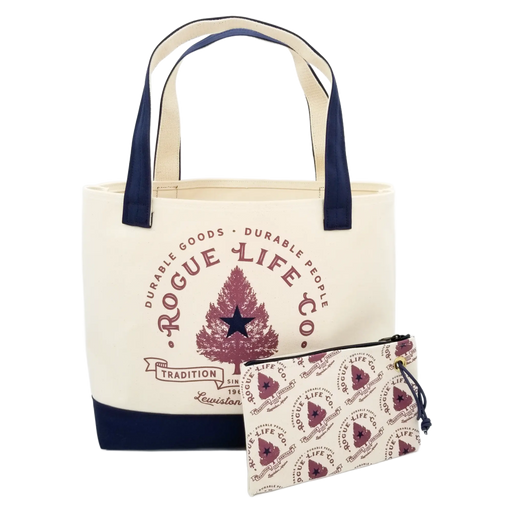 Vintage Heritage Tree Zipper Pouch Wristlet ROGUE LIFE MAINE Accessories