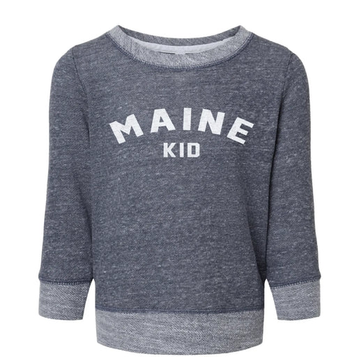 Toddler Maine Kid Crew Elbow Patch SHOP ROGUE WEAR baby 5T-Heather-Slate