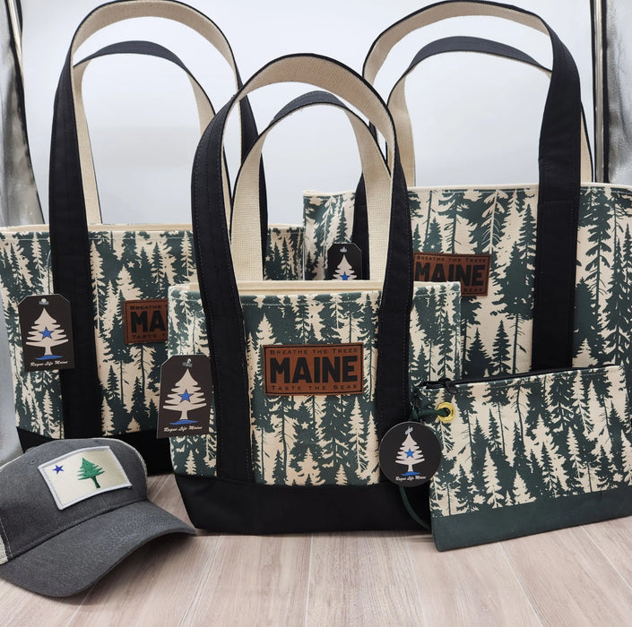 Breathe the Trees Zipper Pouch Wristlet ROGUE LIFE MAINE