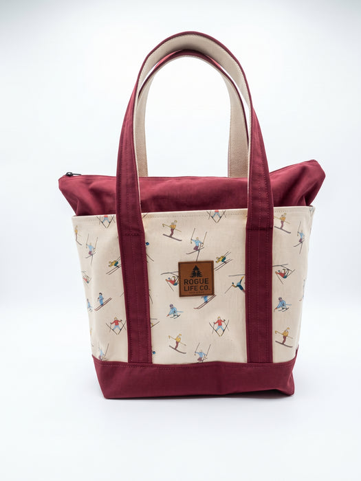 Rogue's Skiing Medium Tote Bag ROGUE LIFE Co. Bags