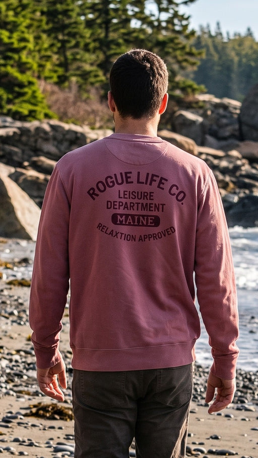 Midweight Leisure Department Unisex Crewneck Sweatshirt ROGUE LIFE Co. Sweatshirt