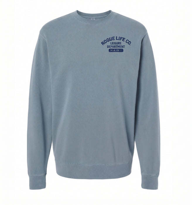 Midweight Leisure Department Unisex Crewneck Sweatshirt