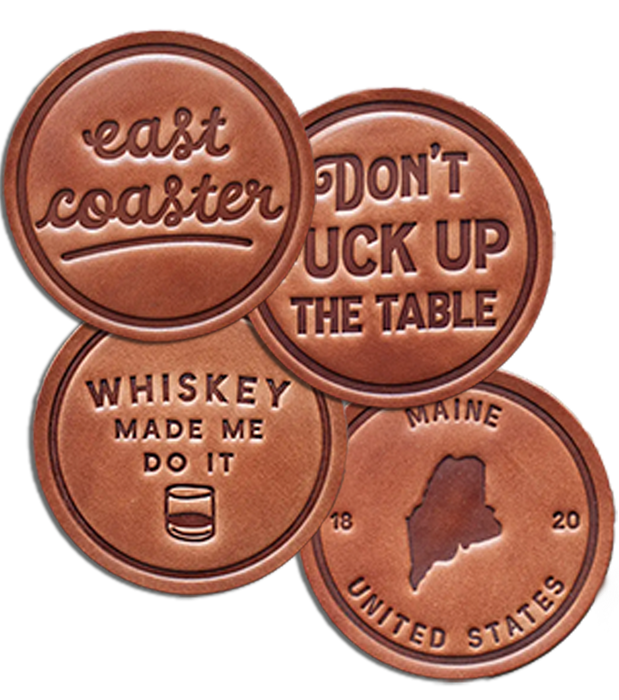 Leather Coasters