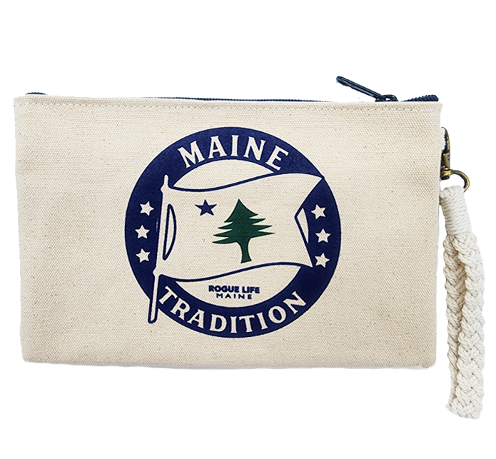 Maine Tradition Zipper Pouch Wristlet