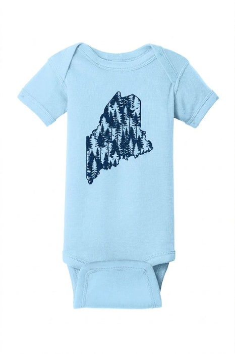 The Little Rogue Maine Forest Infant Bodysuit ROGUE LIFE Co. baby