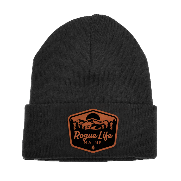 FREE OFFER w $25 Purchase  Rogue Life Mountains Fleece-Lined Beanie