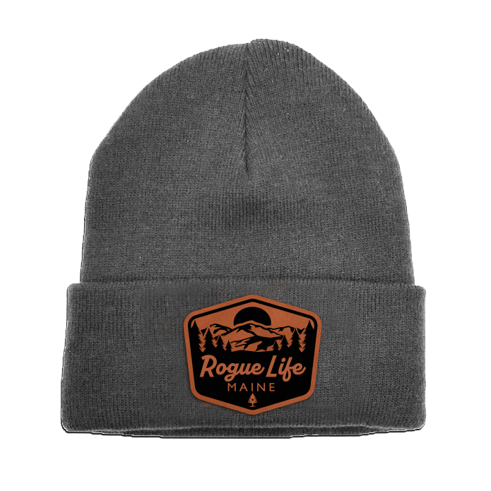 FREE OFFER w $25 Purchase  Rogue Life Mountains Fleece-Lined Beanie