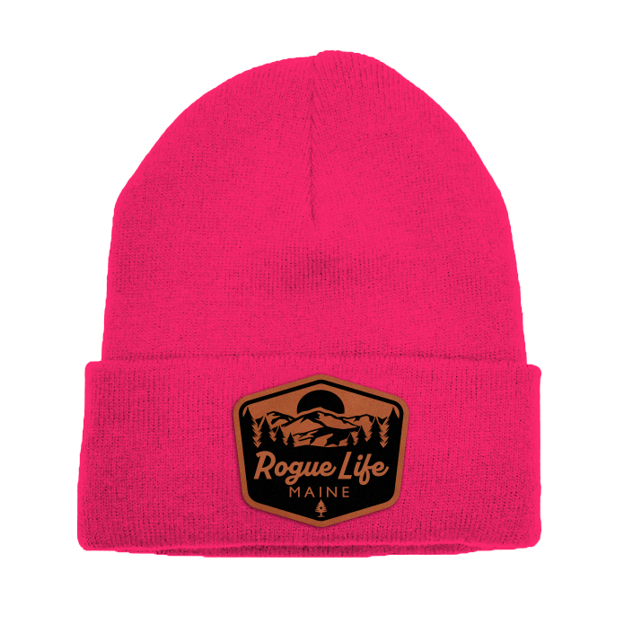 FREE OFFER w $25 Purchase  Rogue Life Mountains Fleece-Lined Beanie