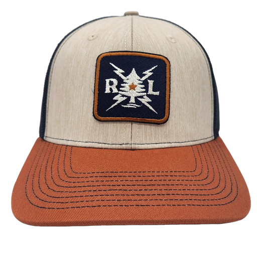 RLM Vintage Lightning Hat SHOP ROGUE WEAR Hats Color-Cream-Orange