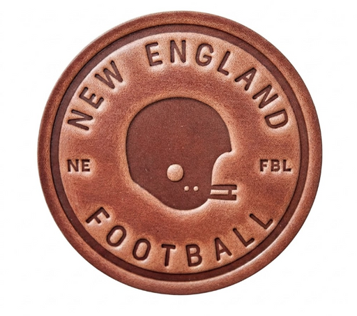 Leather Coasters ROGUE LIFE MAINE