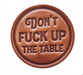Leather Coasters ROGUE LIFE MAINE