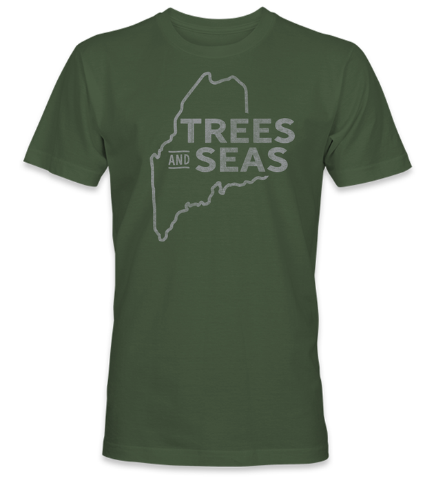 Trees & Seas Maine T-shirt