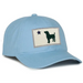 Maine Flag Dog Patch Twill Hat SHOP ROGUE WEAR Hats Lt-Blue