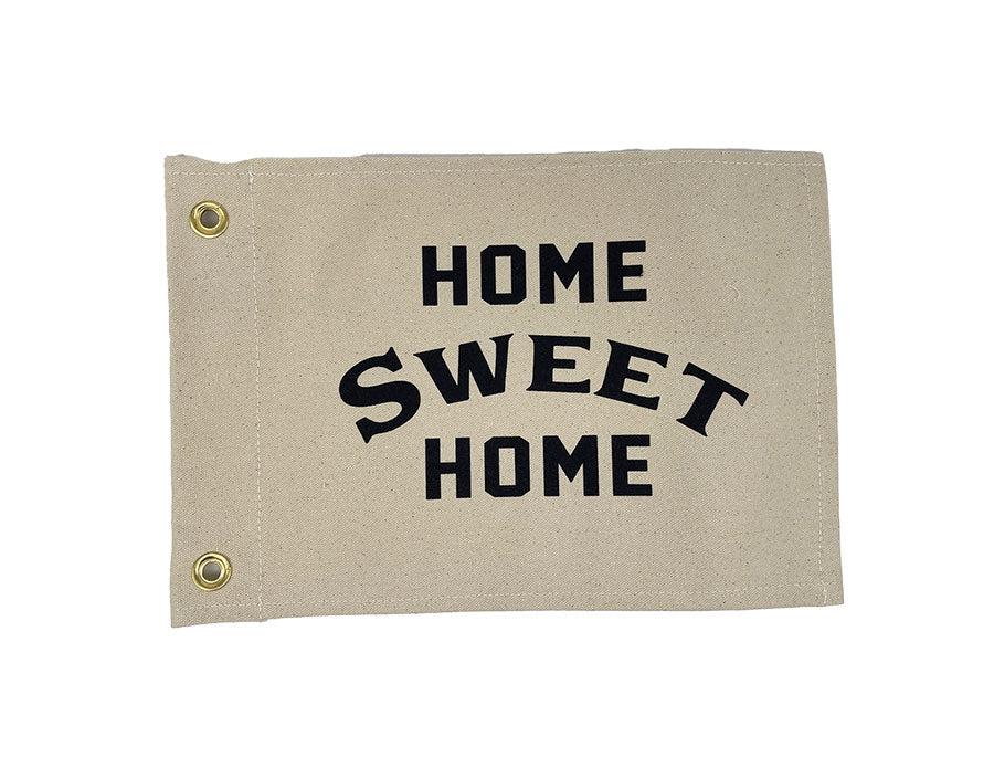 Home Sweet Home Canvas Flag Rogue Life Maine Decor