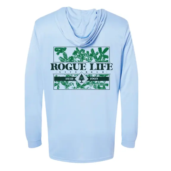 Live Bold Hooded UPF 50+ Long Sleeve SHOP ROGUE WEAR Long Sleeve