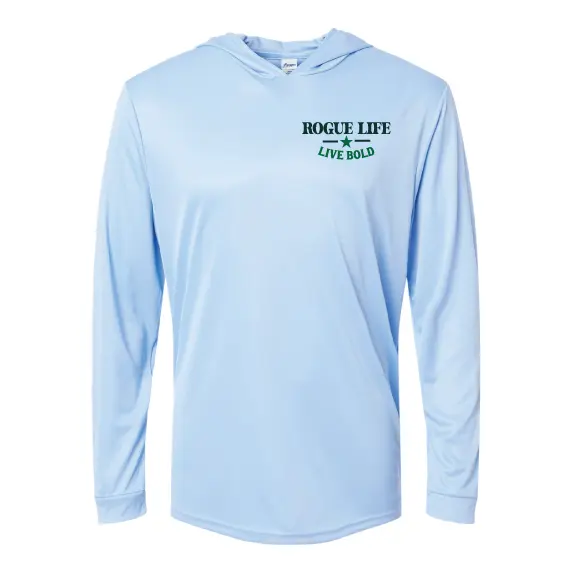 Live Bold Hooded UPF 50+ Long Sleeve SHOP ROGUE WEAR Long Sleeve