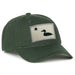 Maine Flag Loon Patch Twill Hat SHOP ROGUE WEAR Hats Forest-green