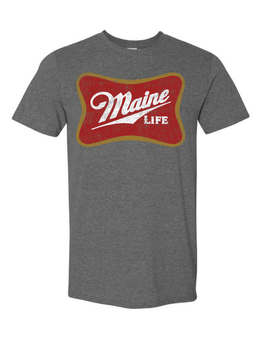 Rogue Life Maine_ Gray T-shirt 100% cotton
