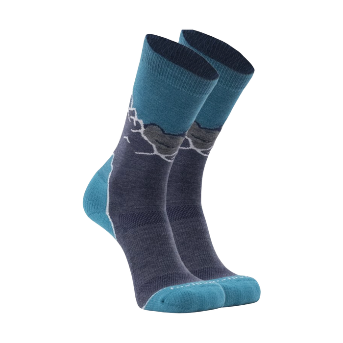 Lightweight Merino Wool Crew Mountain Socks