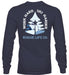 Work Hard Ski Harder Long-Sleeve Shirt ROGUE LIFE Co. Long Sleeve