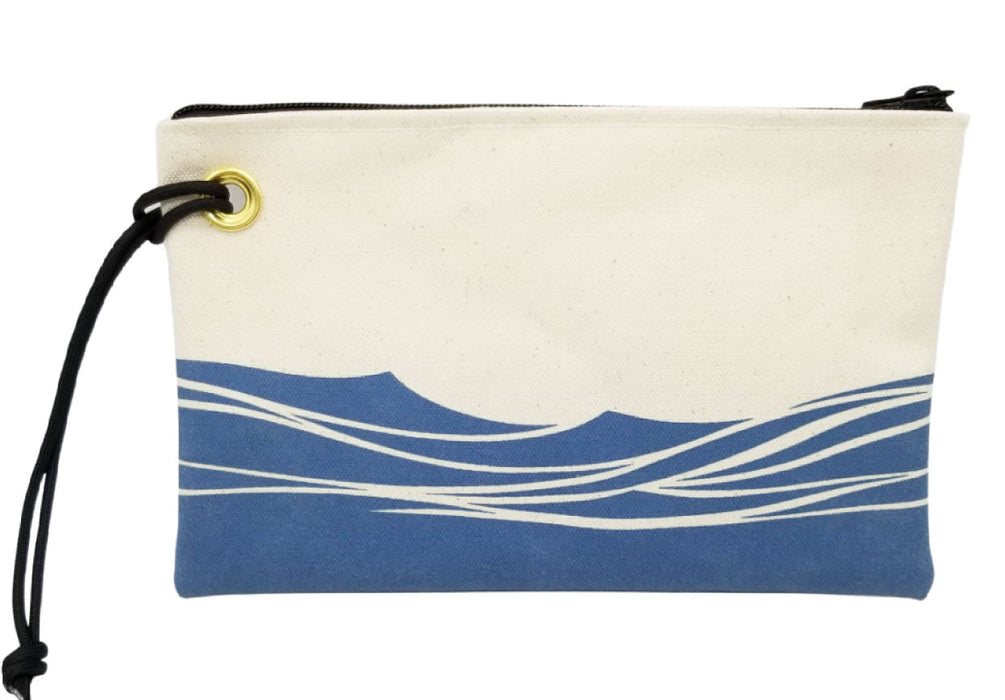 Taste the Seas Zipper Pouch Wristlet